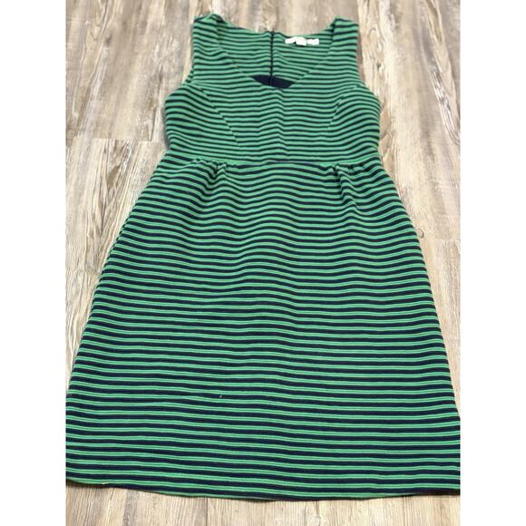 Boden Dresses & Skirts - Boden Green and Navy Striped Midi Dress